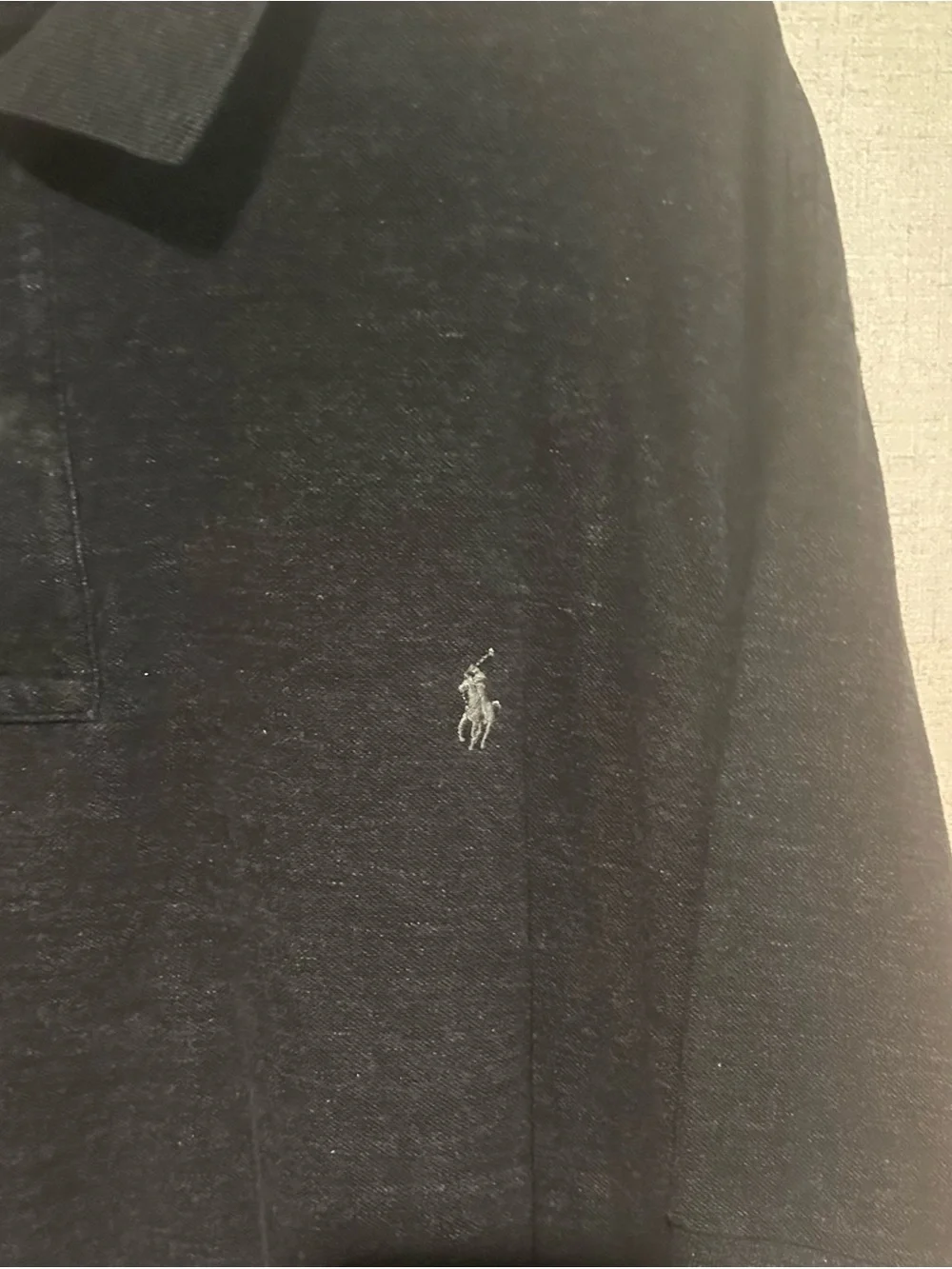 Polo by Ralph Lauren 3XLT Heather Gray Pony Logo Polo Shirt